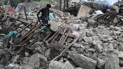 Afghanistan is prone to a range of natural disasters, but its earthquakes cause the most fatalities. (AFP/File Photo) Afghanistan is prone to a range of natural disasters, but its earthquakes cause the most fatalities. (AFP/File Photo)
