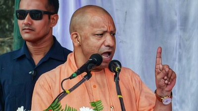 Yogi Adityanath said that the current opposition alliance are "hindu traitors". (ANI ) Yogi Adityanath said that the current opposition alliance are "hindu traitors". (ANI )