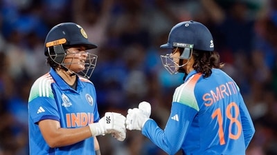 Smriti Mandhana and Shafali Verma got India off to a great start by putting a century opening partnership (ANI)