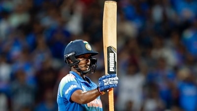 Deepti Sharma hit a brilliant 58 even as wickets continued to fall at regular itnervals from the other end. (ANI)