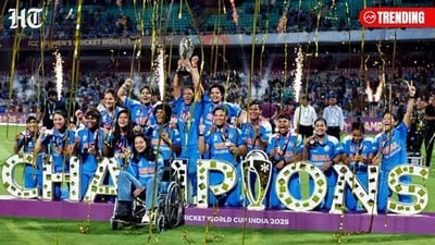 India won the World Cup after beating South Africa by 52 runs in the summit clash. India won the World Cup after beating South Africa by 52 runs in the summit clash.
