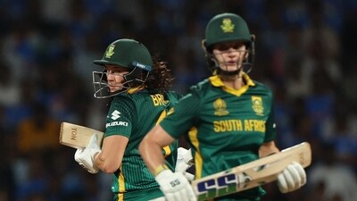 In reply, South Africa got off to a solid start courtesy of Laura Wolvaardt and Tazmin Brits (REUTERS)