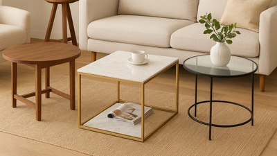 Smart, stylish, and functional coffee tables that make everyday corners more inviting for your tea, books, and quiet moments. (AI-generated) Smart, stylish, and functional coffee tables that make everyday corners more inviting for your tea, books, and quiet moments. (AI-generated)