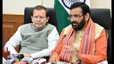 Haryana chief minister Nayab Singh Saini during a media briefing after cabinet meeting in Chandigarh on Monday. (Sourced: X)