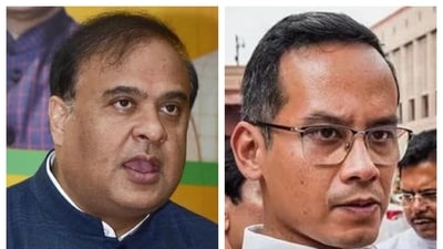 Himanta Sarma said that he would be happy if Gaurav Gogoi files a case against him for making such a remark. Himanta Sarma said that he would be happy if Gaurav Gogoi files a case against him for making such a remark.
