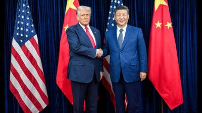 How much of this is the usual Trumpian hyperbole remains to be seen, though Beijing, in its first formal response, has spoken about continuing to practice true multilateralism and working with other countries. (@WhiteHouse X/ANI) How much of this is the usual Trumpian hyperbole remains to be seen, though Beijing, in its first formal response, has spoken about continuing to practice true multilateralism and working with other countries. (@WhiteHouse X/ANI)