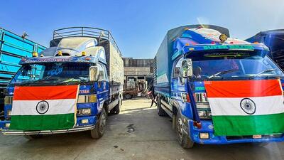 India delivers food supplies to Afghanistan for the families affected by the earthquake. (@MEAIndia X) India delivers food supplies to Afghanistan for the families affected by the earthquake. (@MEAIndia X)