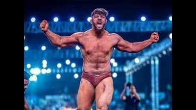 Maharashtra Kesari wrestler Sikandar Shaikh was recently arrested by the Punjab police for carrying weapons illegally. (HT FILE) Maharashtra Kesari wrestler Sikandar Shaikh was recently arrested by the Punjab police for carrying weapons illegally. (HT FILE)