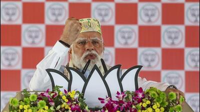 Prime Minister Narendra Modi addresses a rally ahead of the Bihar Assembly elections, in Saharsa. (narendramodi.in) Prime Minister Narendra Modi addresses a rally ahead of the Bihar Assembly elections, in Saharsa. (narendramodi.in)
