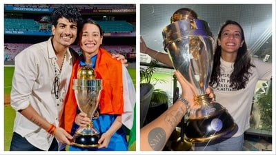 Palash Muchhal receives praise for his support of girlfriend Smriti Mandhana after the Indian women's cricket team won their first World Cup title. Palash Muchhal receives praise for his support of girlfriend Smriti Mandhana after the Indian women's cricket team won their first World Cup title.