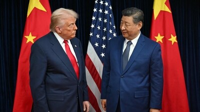 Trump’s stern stand on the Taiwan issue comes without giving much away on how the US may act in case China invades Taiwan. (AFP File) Trump’s stern stand on the Taiwan issue comes without giving much away on how the US may act in case China invades Taiwan. (AFP File)
