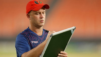 Jonathon Trott, head coach of the Afghanistan Cricket team. (@acb_190/x.com) Jonathon Trott, head coach of the Afghanistan Cricket team. (@acb_190/x.com)