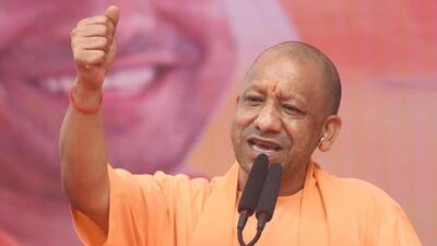 Uttar Pradesh chief minister Yogi Adityanath at a poll rally in Bihar on Monday. (HT PHOTO) Uttar Pradesh chief minister Yogi Adityanath at a poll rally in Bihar on Monday. (HT PHOTO)