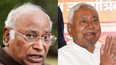 Mallikarjun Kharge said Nitish Kumar betrayed the legacy of socialist icons like Jayaprakash Narayan. (ANI) Mallikarjun Kharge said Nitish Kumar betrayed the legacy of socialist icons like Jayaprakash Narayan. (ANI)