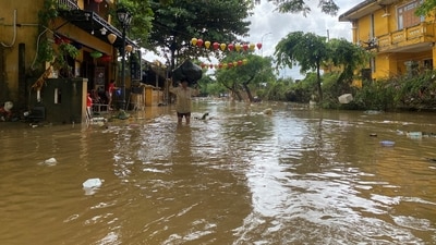 Typhoon Kalmaegi is forecast to rapidly strengthen as it heads toward Vietnam's central coast. (REUTERS)
