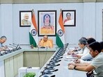 Chief minister Yogi Adityanath reviewed preparations for Kartik Purnima and Dev Deepawali. (HT) Chief minister Yogi Adityanath reviewed preparations for Kartik Purnima and Dev Deepawali. (HT)