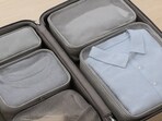 Packing cubes make unpacking effortless and keep every item in place through multi-stop trips and hotel check-ins.(AI generated)