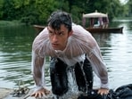 The first one, naturally, is the iconic thirst-trap still from Bridgerton Season 2 - featuring Jonathan Bailey in a loose, white shirt that’s drenched and clinging perfectly to his body.(Bridgerton)