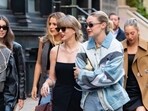 Taylor Swift and Gigi Hadid, friends since 2014, enjoyed dinner in New York City, showcasing their coordinated outfits. (file pic) Taylor Swift and Gigi Hadid, friends since 2014, enjoyed dinner in New York City, showcasing their coordinated outfits. (file pic)