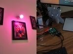 A Bengaluru man linked bedroom lights to his Zerodha portfolio. The setup turned red during losses and amused social media with witty reactions. A Bengaluru man linked bedroom lights to his Zerodha portfolio. The setup turned red during losses and amused social media with witty reactions.