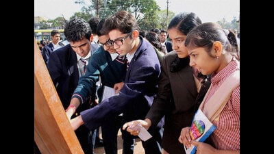 (Representative image) The 2026 board exams begin with mathematics, reflecting CBSE’s focus on analytical skills and conceptual clarity over rote learning, experts claimed. (PTI) (Representative image) The 2026 board exams begin with mathematics, reflecting CBSE’s focus on analytical skills and conceptual clarity over rote learning, experts claimed. (PTI)
