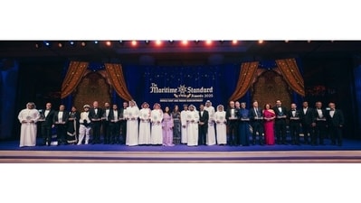 Winners from The Maritime Standard Awards 2025