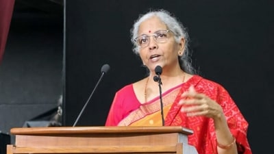 Nirmala Sitharaman said that the fact that the growth numbers are sustaining at where they are is a clear answer that the multiplier is actually doing its role. (ANI) Nirmala Sitharaman said that the fact that the growth numbers are sustaining at where they are is a clear answer that the multiplier is actually doing its role. (ANI)