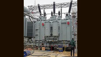 According to PSPCL officials, the stolen transformer supplied power to streetlights in the locality. (HT Photo)