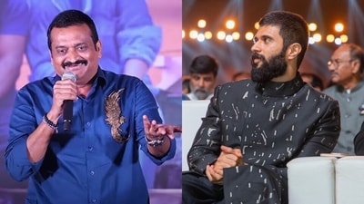 Bangla Ganesh's speech about actors' egos is believed to have been targeted at Vijay Deverakonda. Bangla Ganesh's speech about actors' egos is believed to have been targeted at Vijay Deverakonda.