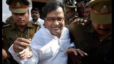 Gayatri Prajapati is required to regularly mark his attendance at the local police station during the parole period. (File) Gayatri Prajapati is required to regularly mark his attendance at the local police station during the parole period. (File)