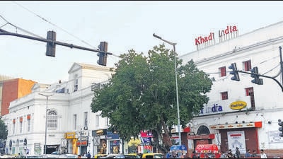 Given the building’s heritage value and heavy footfall, NBCC has also set strict safety and quality standards. (Sanjeev Verma/HT Photo) Given the building’s heritage value and heavy footfall, NBCC has also set strict safety and quality standards. (Sanjeev Verma/HT Photo)