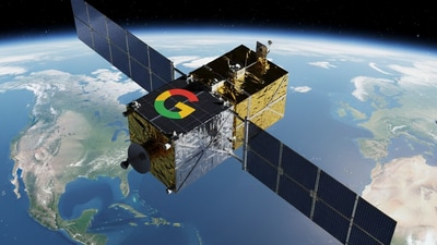 Google, in partnership with satellite maker Planet Labs, plans to launch two prototype satellites by early 2027 to test the harware in orbit. (AI Image) Google, in partnership with satellite maker Planet Labs, plans to launch two prototype satellites by early 2027 to test the harware in orbit. (AI Image)