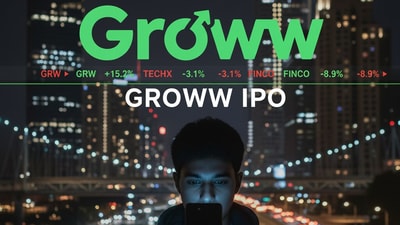 Groww's valuation is seen at ₹61,735 crore in the IPO, as against ₹58,500 crore in July 2025. That's about 30 times earnings for the fiscal year ended 31 March 2025—meaning, the company wants investors to pay ₹30 for every rupee it earns. (AI Image) Groww's valuation is seen at ₹61,735 crore in the IPO, as against ₹58,500 crore in July 2025. That's about 30 times earnings for the fiscal year ended 31 March 2025—meaning, the company wants investors to pay ₹30 for every rupee it earns. (AI Image)