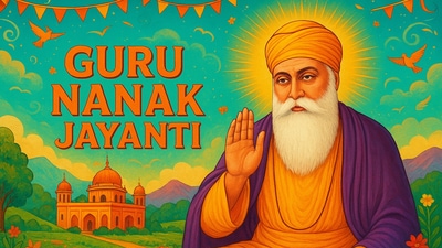 Guru Nanak Jayanti 2025: Every year, Guru Nanak Jayanti is observed on a full moon day in the month of Kartik. (Made using ChatGPT) Guru Nanak Jayanti 2025: Every year, Guru Nanak Jayanti is observed on a full moon day in the month of Kartik. (Made using ChatGPT)