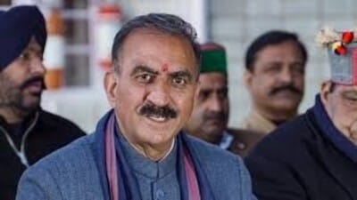 Himachal chief minister Sukhvinder Singh Sukhu. (File)
