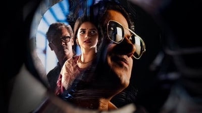 Kaantha trailer: Samuthirakani, Bhagyashri Borse and Dulquer Salmaan star in the period drama. Kaantha trailer: Samuthirakani, Bhagyashri Borse and Dulquer Salmaan star in the period drama.