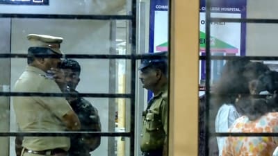 The three accused, who were injured during the shootout with police, were admitted to a government hospital for treatment. (PTI) The three accused, who were injured during the shootout with police, were admitted to a government hospital for treatment. (PTI)