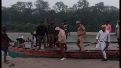 Rescue work being carried out in the Bahraich village. (File Photo)
