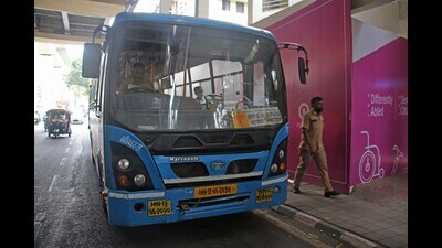 The five feeder routes include Vanaz to Bavdhan; Deccan Gymkhana to Warje-Malwadi; Yerawada to Lohegaon airport; Yerawada to Commerzone IT Park; and Ramwadi to WTC and EON IT Park, Kharadi. (HT) The five feeder routes include Vanaz to Bavdhan; Deccan Gymkhana to Warje-Malwadi; Yerawada to Lohegaon airport; Yerawada to Commerzone IT Park; and Ramwadi to WTC and EON IT Park, Kharadi. (HT)