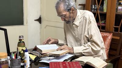 The tall and stately Rupin Walter Desai commands awe, esteem, and gratitude among scores of Delhiwale, who had the privilege of attending his English Literature lectures in Delhi University. (HT Photo) The tall and stately Rupin Walter Desai commands awe, esteem, and gratitude among scores of Delhiwale, who had the privilege of attending his English Literature lectures in Delhi University. (HT Photo)