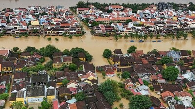 The onslaught of extreme weather is set to continue, with Typhoon Kalmaegi forecast to make landfall in the early hours of Friday morning, said the national weather bureau. (AFP)