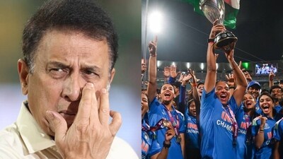 Sunil Gavaskar highlighted the contrast between India’s 1983 men’s World Cup triumph and the women’s 2025 victory. (AFP/HT) Sunil Gavaskar highlighted the contrast between India’s 1983 men’s World Cup triumph and the women’s 2025 victory. (AFP/HT)