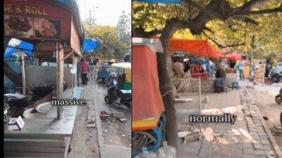 The clip, posted on X (formerly Twitter), has sparked outrage and debate over the condition of the city’s footpaths. (X/@caleb_friesen2) The clip, posted on X (formerly Twitter), has sparked outrage and debate over the condition of the city’s footpaths. (X/@caleb_friesen2)