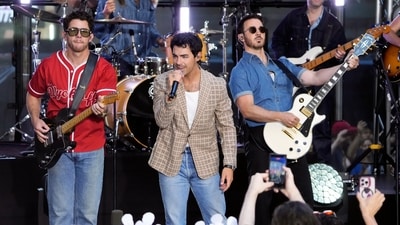 The Jonas Brothers are currently on Jonas20: Greetings from Your Hometown Tour. (AP) The Jonas Brothers are currently on Jonas20: Greetings from Your Hometown Tour. (AP)