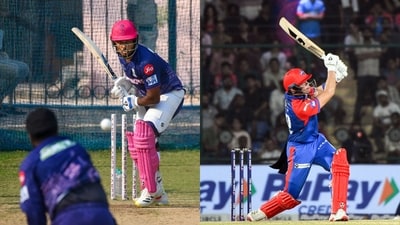 Sanju Samson for the Rajasthan Royals and Tristan Stubbs for the Delhi Capitals. (PTI, ANI)
