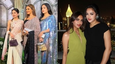 Madhoo Shah with her daughters, Keia and Ameya Madhoo Shah with her daughters, Keia and Ameya