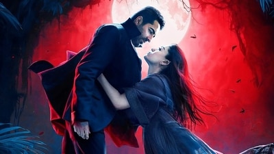 Thamma box office collection day 15: The film shows love story between Rashmika Mandanna and Ayushmann Khurrana. Thamma box office collection day 15: The film shows love story between Rashmika Mandanna and Ayushmann Khurrana.