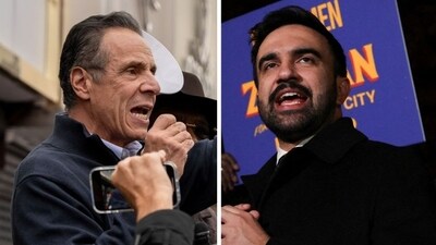 Could Andrew Cuomo beat Zohran Mamdani in a head-to-head race? Here's what new poll says (Photographer: Christian Monterrosa/Bloomberg, REUTERS/Shannon Stapleton TPX IMAGES OF THE DAY) Could Andrew Cuomo beat Zohran Mamdani in a head-to-head race? Here's what new poll says (Photographer: Christian Monterrosa/Bloomberg, REUTERS/Shannon Stapleton TPX IMAGES OF THE DAY)
