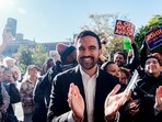Zohran Mamdani, newly crowned New York mayor, campaigning in Brooklyn ahead of the elections. Zohran Mamdani, newly crowned New York mayor, campaigning in Brooklyn ahead of the elections.
