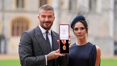 He also played four seasons with Real Madrid, winning the La Liga in his final season. (AP) He also played four seasons with Real Madrid, winning the La Liga in his final season. (AP)